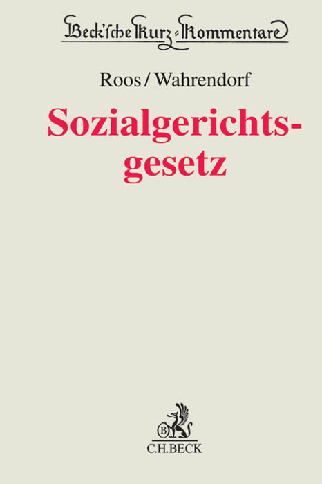 Sozialgerichtsgesetz - 