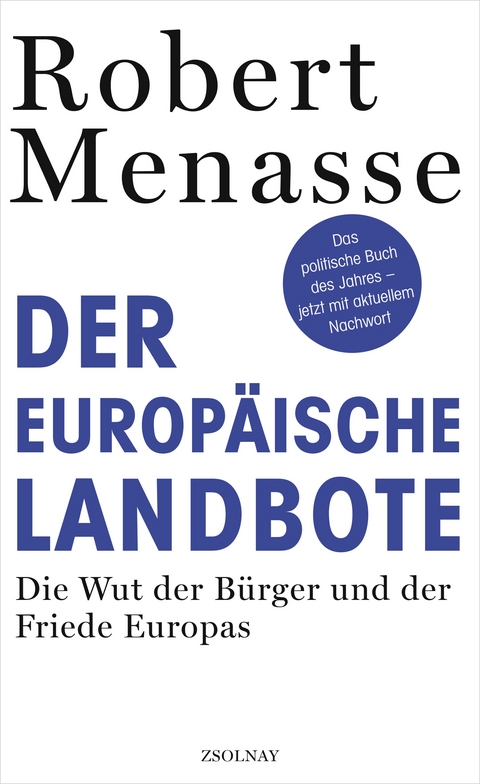 Der Europäische Landbote - Robert Menasse