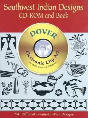 Southwest Indian Designs CD Rom Bk -  Clip Art