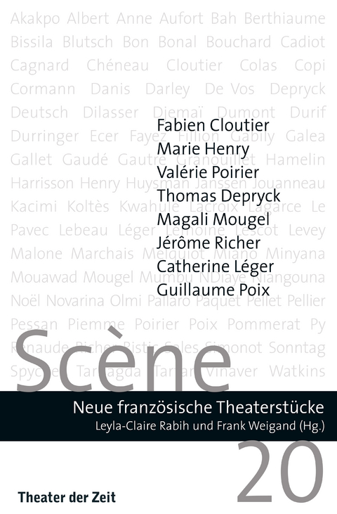 Scène 20 - Fabien Cloutier, Thomas Depryck, Marie Henry, Catherine Léger, Magali Mougel, Valérie Poirier, Guillaume Poix, Jérôme Richer