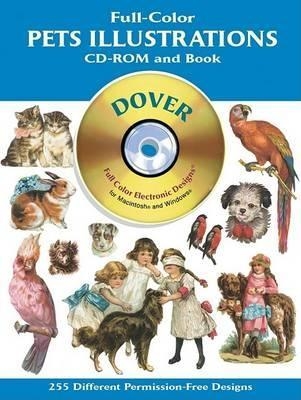 Full-Colour Pets CD ROM - Dover Dover