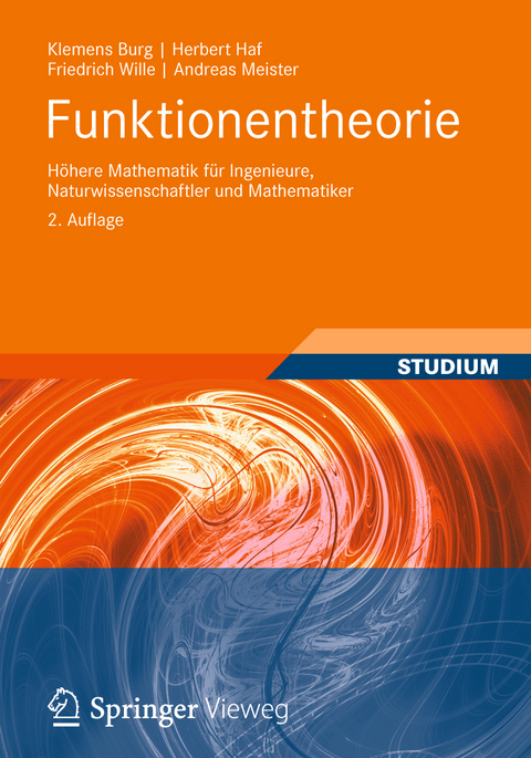 Funktionentheorie - Klemens Burg, Herbert Haf, Friedrich Wille, Andreas Meister