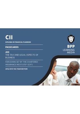 CII - J03 the Tax and Legal Aspects of Business -  BPP Learning Media