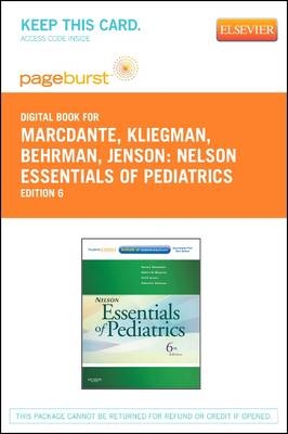 Nelson Essentials of Pediatrics - Elsevier eBook on Vitalsource (Retail Access Card) - Karen Marcdante, Robert M Kliegman, Richard E Behrman, Hal B Jenson