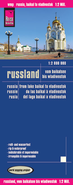 Reise Know-How Landkarte Russland - vom Baikalsee bis Wladiwostok (1:2.000.000) - Reise Know-How Verlag Reise Know-How Verlag Peter Rump