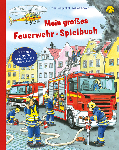 Mein großes Feuerwehr-Spielbuch - Franziska Jaekel