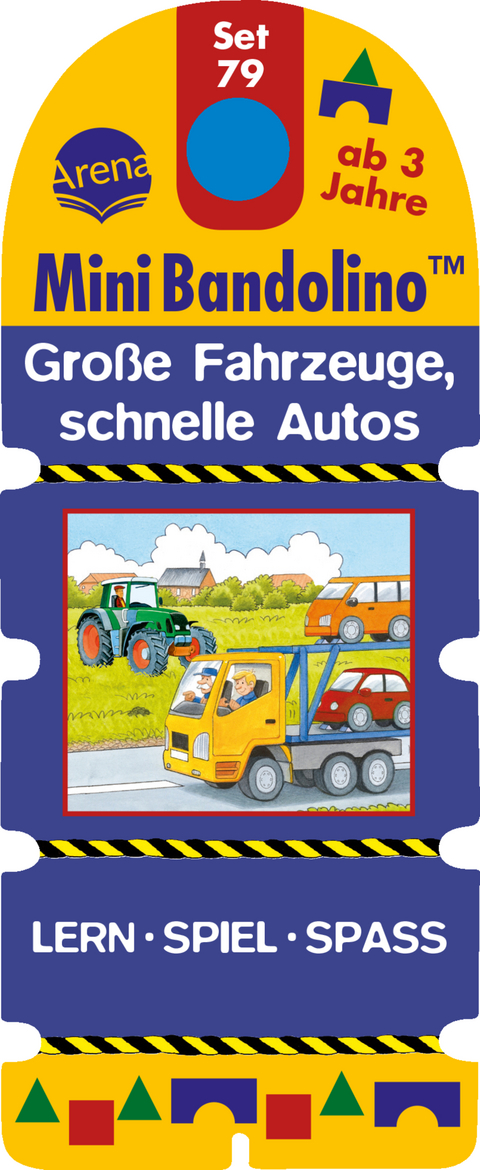 Mini Bandolino Set 79. Große Fahrzeuge, schnelle Autos - Britta Vorbach