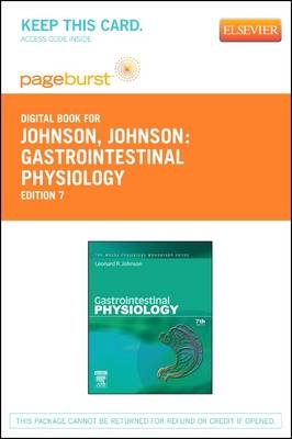 Gastrointestinal Physiology - Elsevier eBook on Vitalsource (Retail Access Card) - Leonard R Johnson