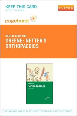 Netter's Orthopaedics - Elsevier eBook on Vitalsource (Retail Access Card) - Walter Greene