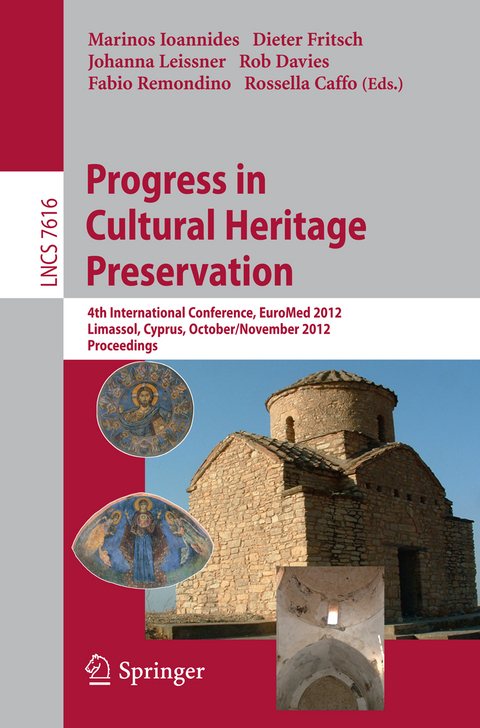 Progress in Cultural Heritage Preservation - 