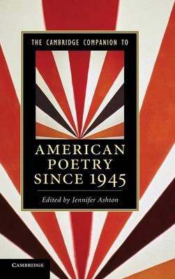 The Cambridge Companion to American Poetry since 1945 - 