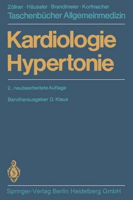 Kardiologie. Hypertonie - F Ansch Tz, U Gaissmaier, W Hahn, D Klaus, H Lydtin