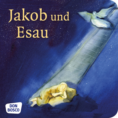 Jakob und Esau. Mini-Bilderbuch. - Gabi Scherzer