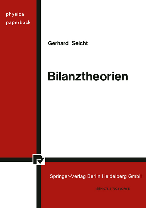 Bilanztheorien - G. Seicht