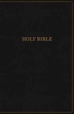 KJV Holy Bible: Thinline, Black Leathersoft, Red Letter, Comfort Print (Thumb Indexed): King James Version -  Zondervan