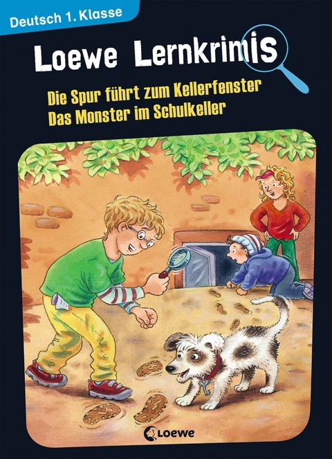 Loewe Lernkrimis - Die Spur führt zum Kellerfenster / Das Monster im Schulkeller - Annette Neubauer, Christiane Wittenburg