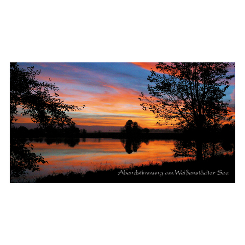 Abendstimung am Weißenstädter See - Katrin Horn