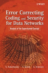 Error Correcting Coding and Security for Data Networks -  Grigorii Kabatiansky,  Evgenii Krouk,  Sergei Semenov