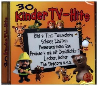 30 Kinder TV-Hits, 1 Audio-CD -  Kiddy Club