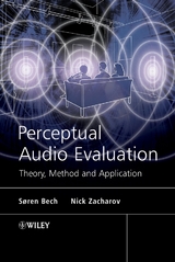 Perceptual Audio Evaluation - Theory, Method and Application -  S ren Bech,  Nick Zacharov