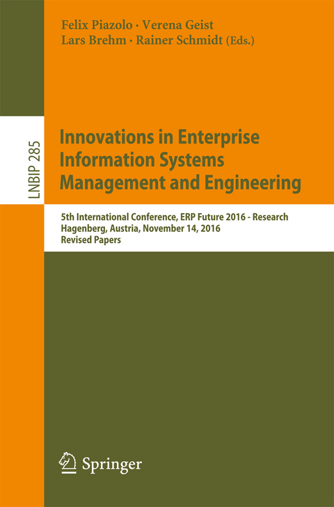 Innovations in Enterprise Information Systems Management and Engineering - 