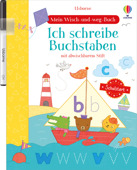 Mein Wisch-und-weg-Buch Schulstart: Ich schreibe Buchstaben - Hannah Watson