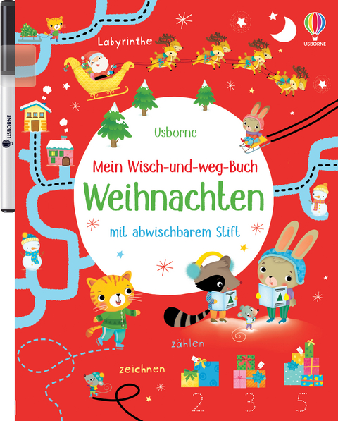 Mein Wisch-und-weg-Buch: Weihnachten - Kirsteen Robson