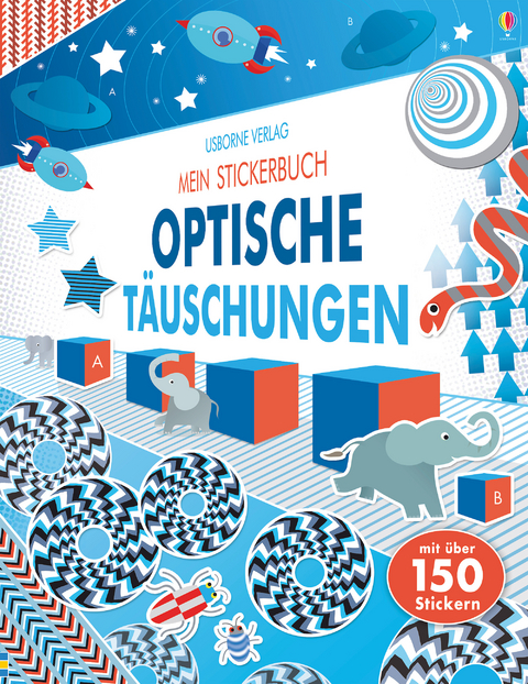 Mein Stickerbuch: Optische Täuschungen - Sam Taplin