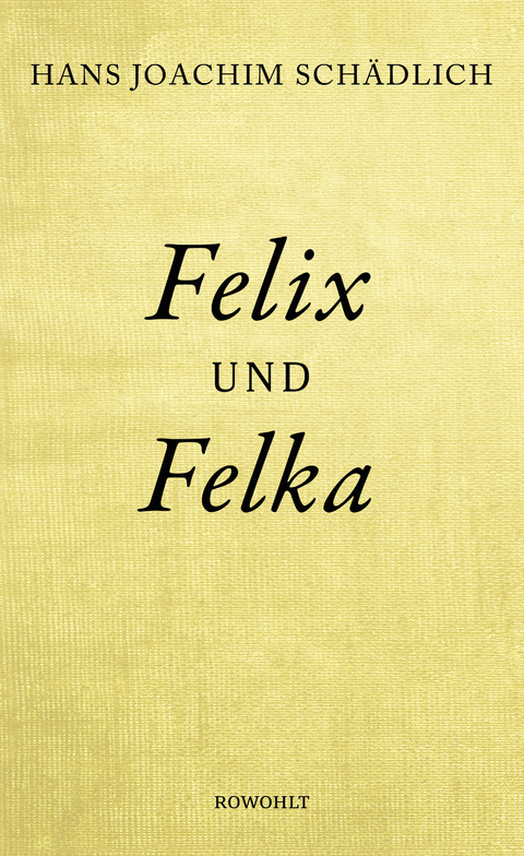 Felix und Felka - Hans Joachim Schädlich