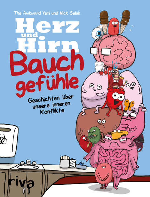 Herz und Hirn: Bauchgefühle - Nick Seluk,  The Awkward Yeti