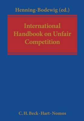 International Handbook on Unfair Competition - 