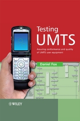 Testing UMTS -  Daniel Fox