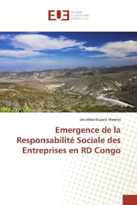 Emergence de la Responsabilité Sociale des Entreprises en RD Congo - Dorothée Masele Mwewa