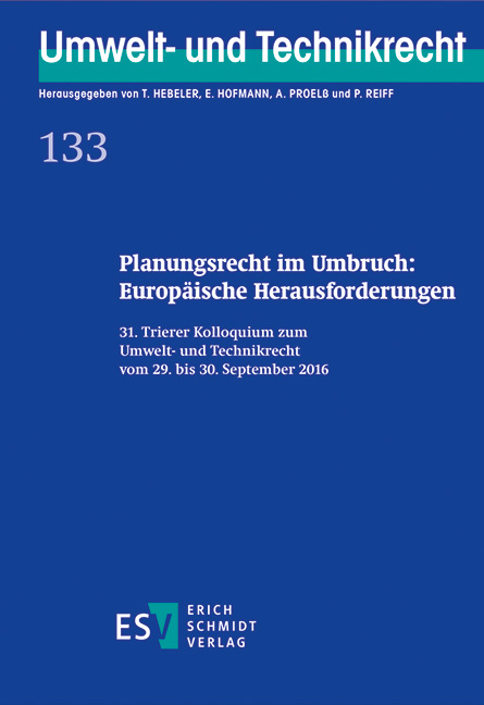 Planungsrecht im Umbruch: Europäische Herausforderungen