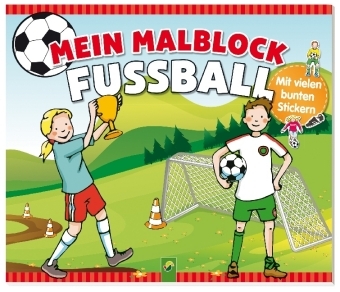 Mein Malblock Fußball