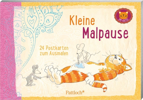 Om-Katze: Kleine Malpause