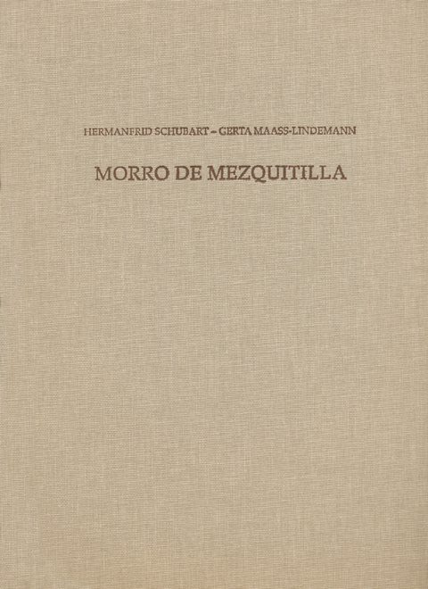 Morro de Mezquitilla - Hermanfrid Schubart, Gerta Maass-Lindemann