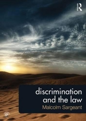 Discrimination and the Law - Malcolm Sargeant