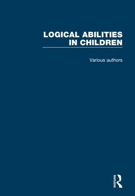 Logical Abilities in Children - Daniel N. Osherson