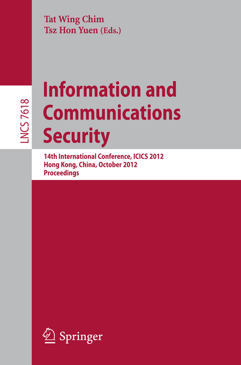 Information and Communications Security - 