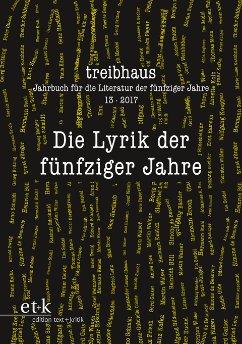 Die Lyrik der fünfziger Jahre - 