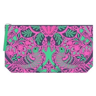 William Morris Dove & Rose Embroidered Pouch - 