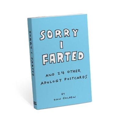 I'm Sorry I Farted Postcard Book - Dan Golden