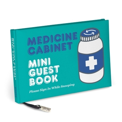 Knock Knock Medicine Cabinet Mini Guest Book - 