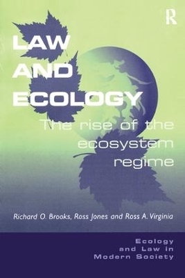 Law and Ecology - Richard O. Brooks, Ross Jones