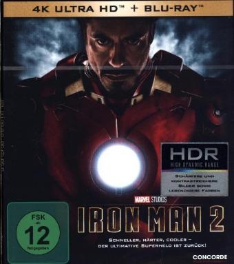 Iron Man 2 4K, 2 UHD-Blu-ray