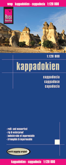 Reise Know-How Landkarte Kappadokien (1:120.000) - Reise Know-How Verlag Reise Know-How Verlag Peter Rump
