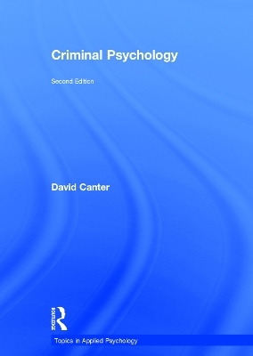 Criminal Psychology - David Canter