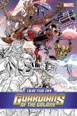 Color Your Own Guardians of the Galaxy - 