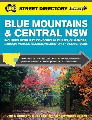 Blue Mountains & Central NSW Street Directory 13th ed -  UBD Gregory's